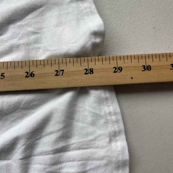 Pure Barre White Racerback Tank Top Size Medium Logo Retail $38 NWT - Picture 9 of 10